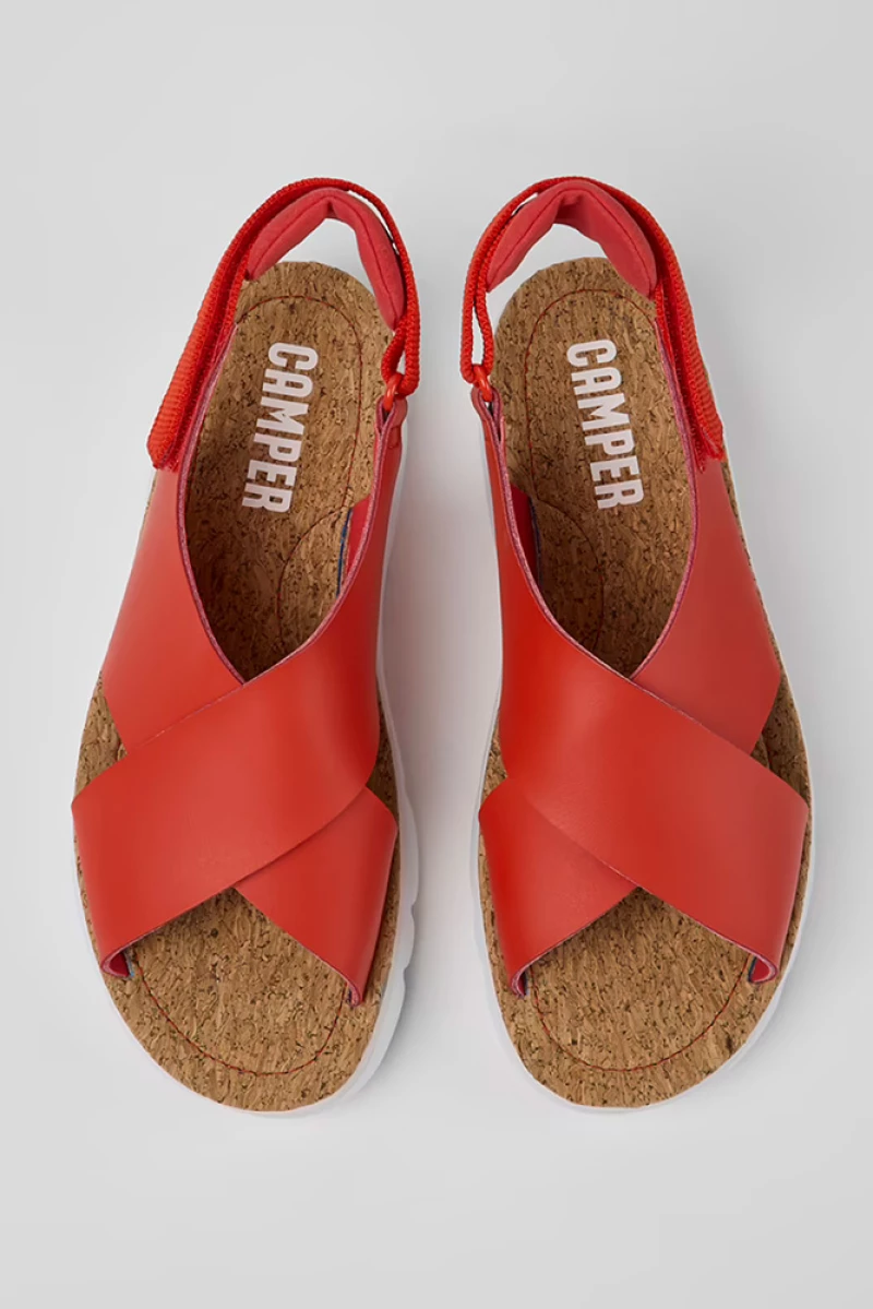 CAMPER ΓΥΝΑΙΚΕΙΑ ΠΕΔΙΛΑ ORUGA ΚΟΚΚΙΝΟ (#K200157-049)