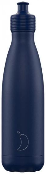 Ανοξείδωτο Μπουκάλι Chilly's Sports Bottle Matte Blue 500ml 23101