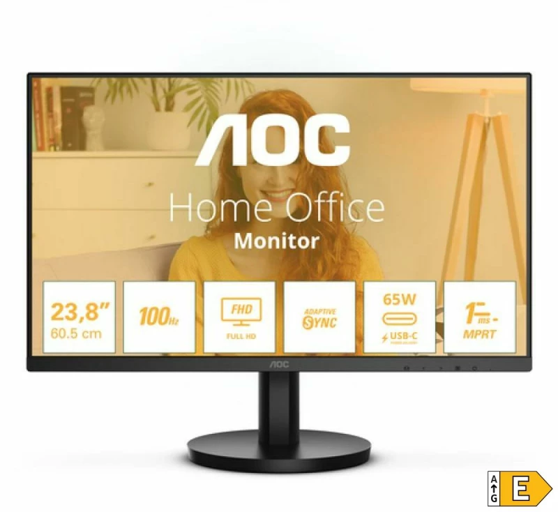 Aoc 24b3ca2 Computer Monitor 60.5 cm (23.8") 1920 x 1080 Pixels Full hd led Black