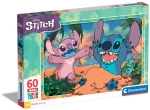 Clementoni Παιδικό Παζλ Maxi Supercolor Disney Stitch 60 τμχ