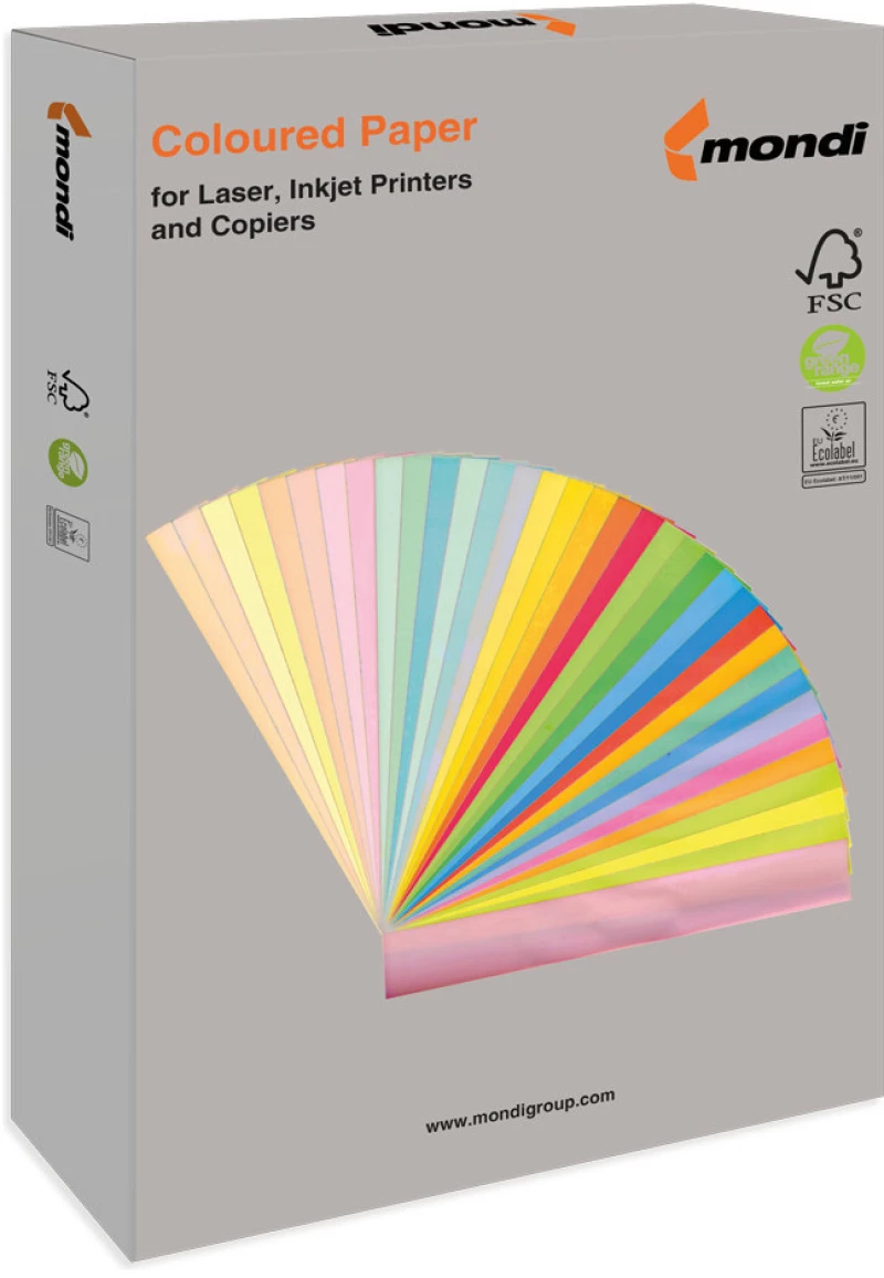 Mondi Χαρτί Εκτύπωσης A4 80gr/m² 500 φύλλα Γκρι