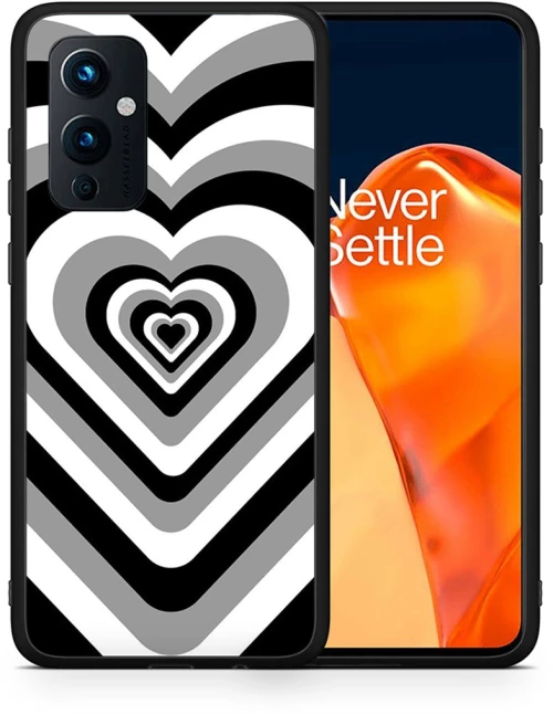 Black Hearts - OnePlus 9 case