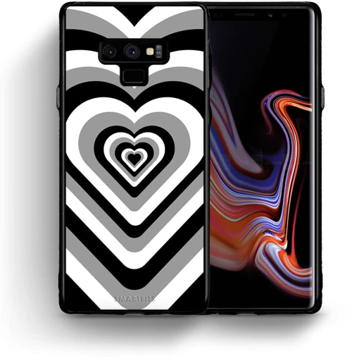 Black Hearts - Samsung Galaxy Note 9 case