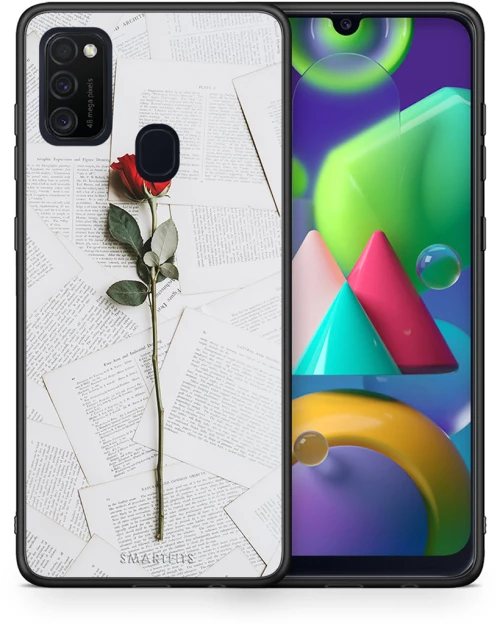 Red Rose - Samsung Galaxy M21 / M30s θήκη