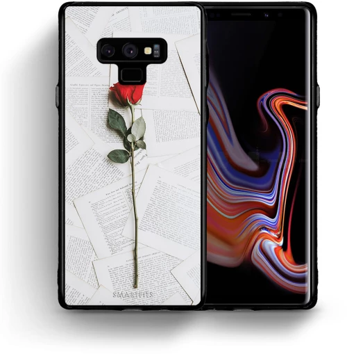 Red Rose - Samsung Galaxy Note 9 θήκη