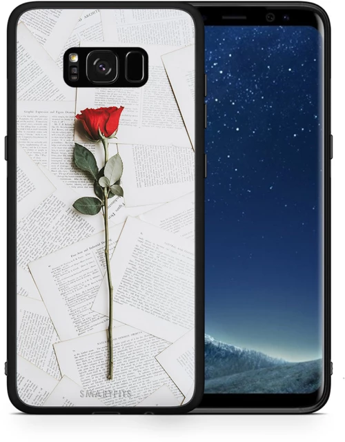 Red Rose - Samsung Galaxy S8 θήκη