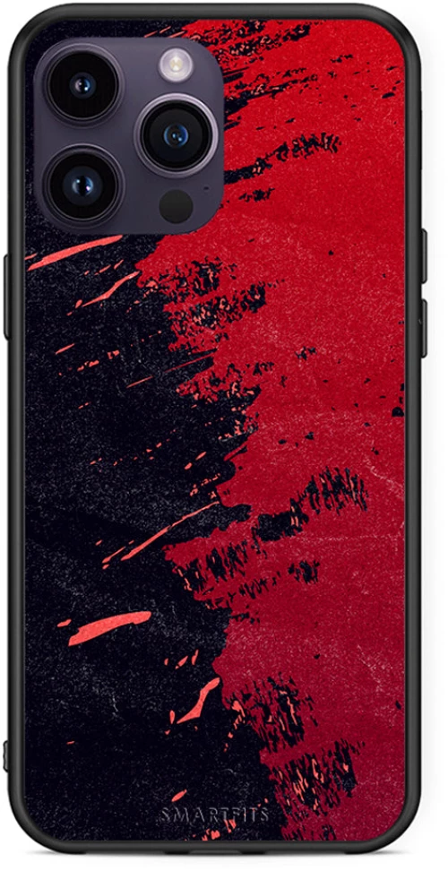 Red Paint - iPhone 15 Pro case