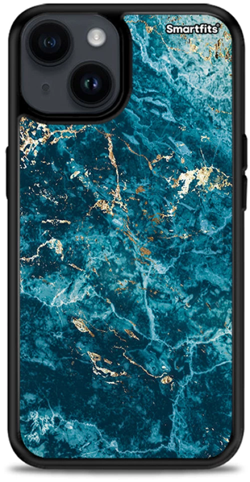 Marble Blue - iPhone 15 θήκη