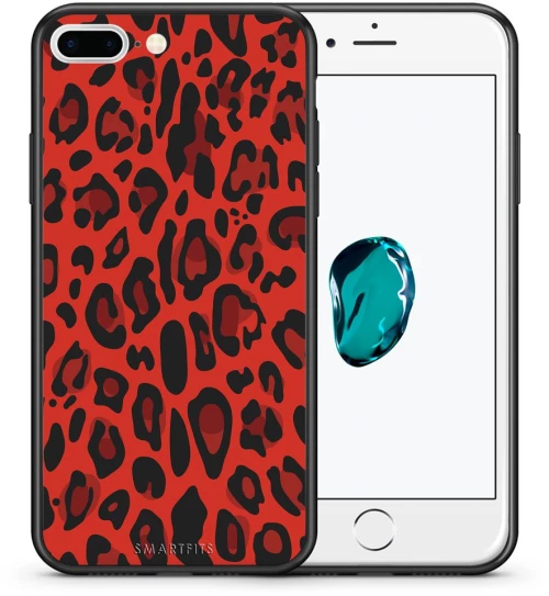 Animal Red Leopard - iPhone 7 Plus / 8 Plus case