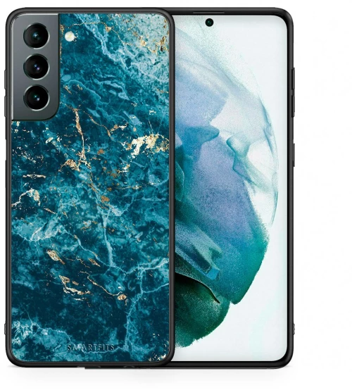Marble Blue - Samsung Galaxy S21 case