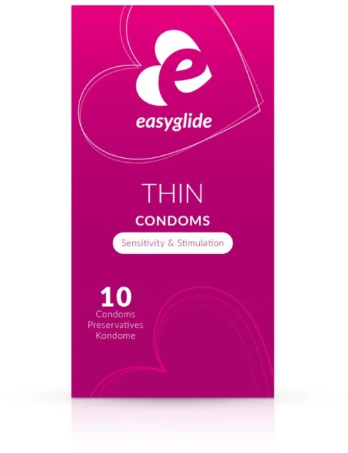 Προφυλακτικά Λεπτά EasyGlide 10τμχ