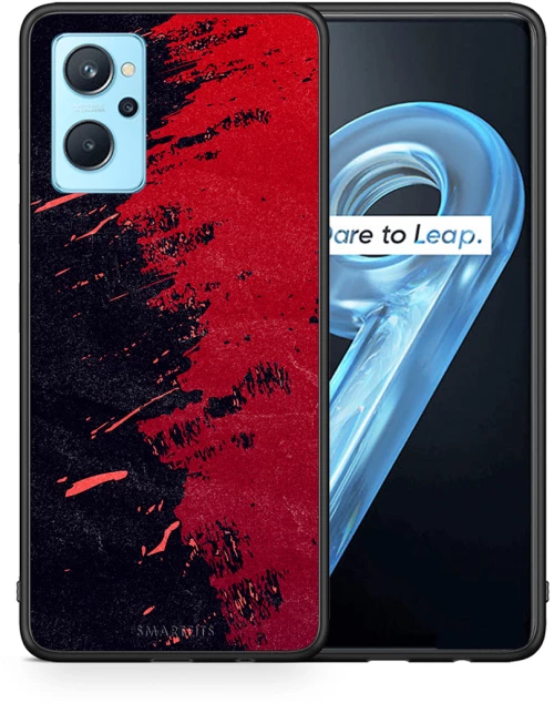 Red Paint - Realme 9i case