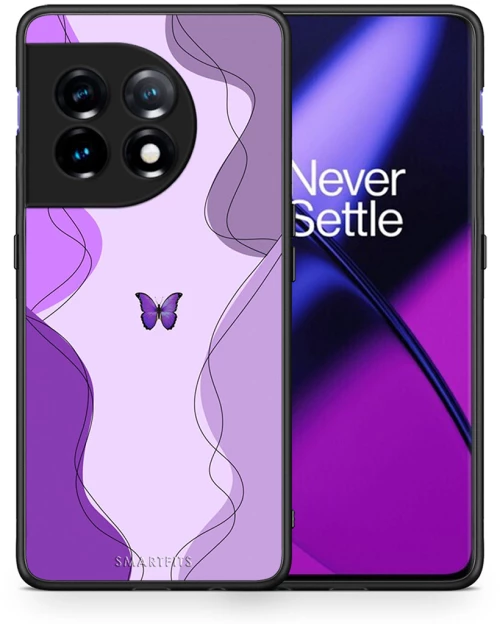 Purple Mariposa - OnePlus 11R / ACE 2 5G case