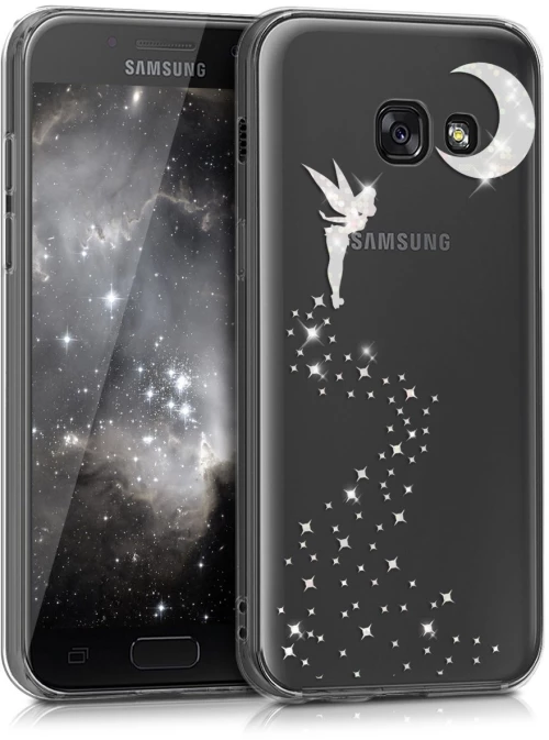 KW Διάφανη Θήκη Σιλικόνης Samsung Galaxy A3 (2017) - Fairy Glitter (40691.09)