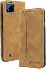 Bodycell Θήκη - Πορτοφόλι Realme C11 2021 - Brown (5206015058998)