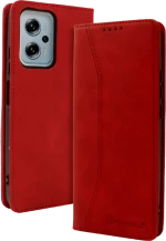 Bodycell Θήκη - Πορτοφόλι Xiaomi Poco X4 GT - Red (5206015004360)