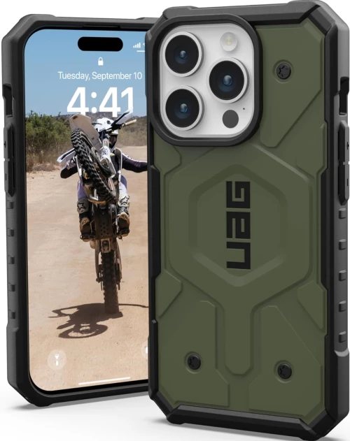 UAG Pathfinder - Ανθεκτική Θήκη MagSafe Apple iPhone 15 Pro - Olive Drab (114281117272)