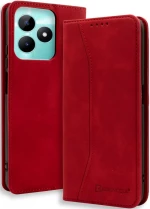 Θήκη Πορτοφόλι - Realme C51 - Bodycell Book Case - Red (5206015072024)