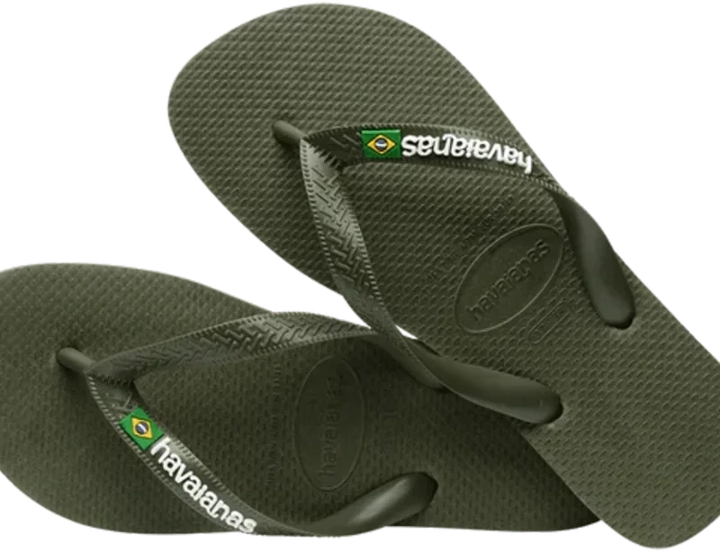 ΑΝΔΡΙΚΕΣ ΣΑΓΙΟΝΑΡΕΣ HAVAIANAS BRASIL LOGO FC MOSS