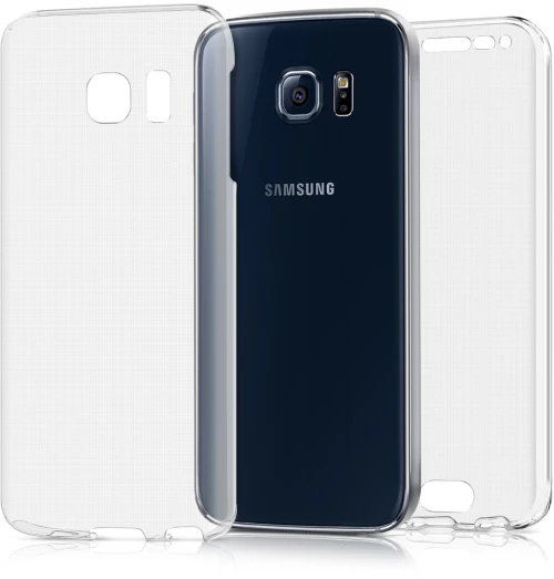 KW Διάφανη Θήκη Σιλικόνης Full Body Samsung Galaxy S6 Edge (43392.03)