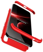 GKK Θήκη Hybrid Full Body 360° Huawei Y6 2019 - Red (51202)