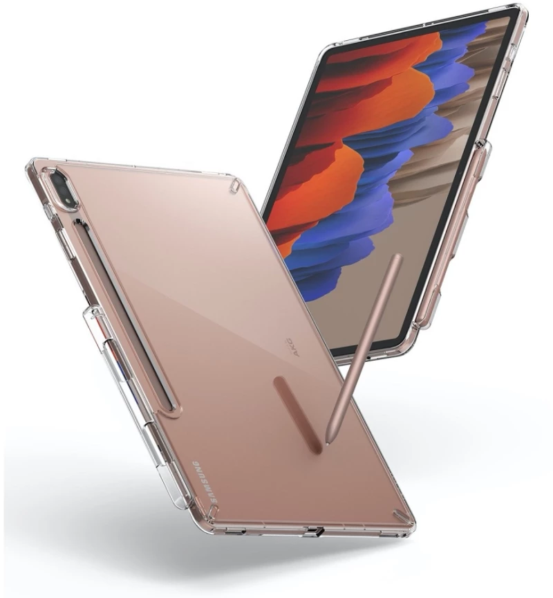 Ringke Fusion Θήκη Σιλικόνης Samsung Galaxy Tab S8 Plus / S7 Plus 12.4" - Clear (74533)
