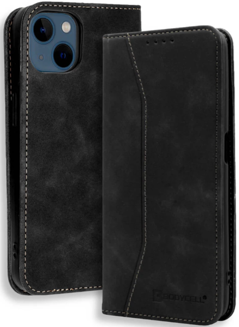 Bodycell Θήκη - Πορτοφόλι Apple iPhone 13 mini - Black (5206015066900)