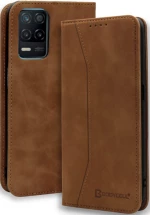 Bodycell Θήκη - Πορτοφόλι Realme 8 5G - Brown (5206015067181)