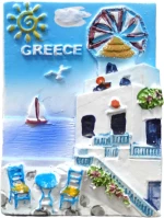 Tουριστικό μαγνητάκι Souvenir – Σετ 12pcs - Resin Magnet - 678261 678261