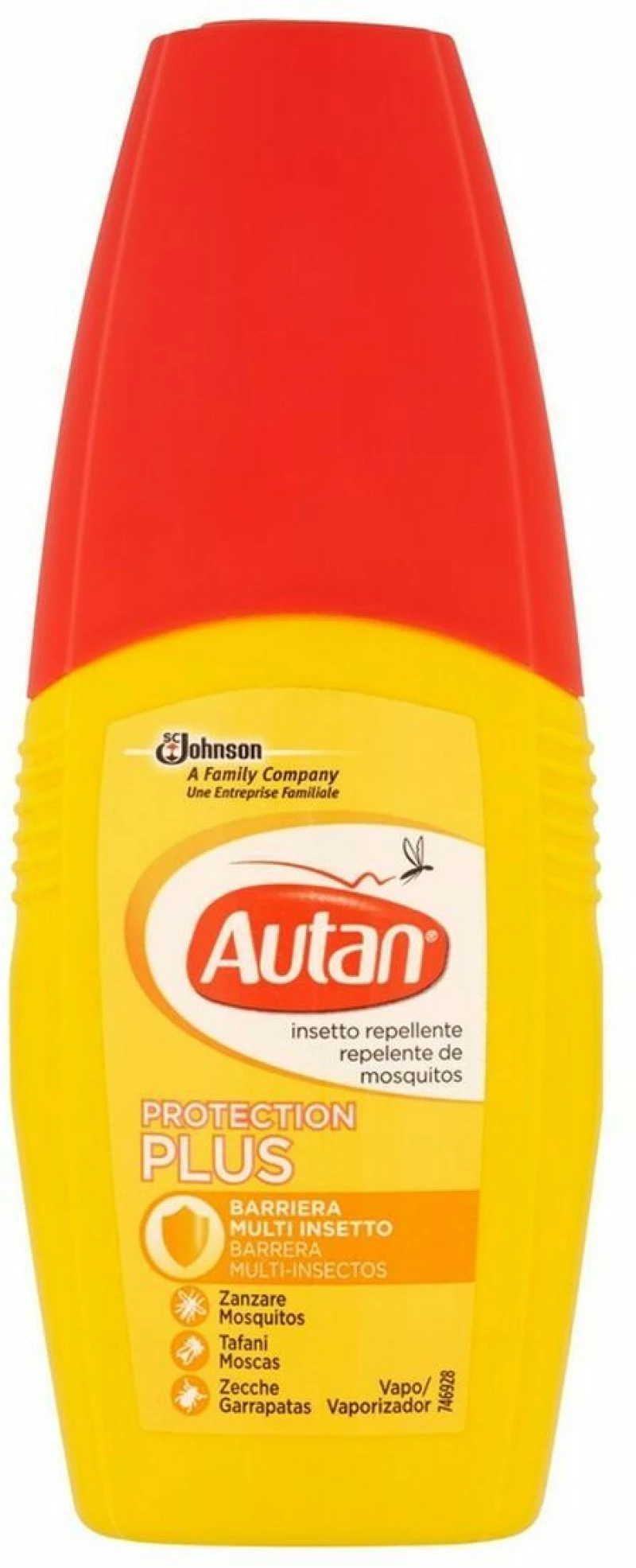 Εντομοκτόνο Autan Protection Plus Έντομα Φράγμα (100 ml) S05109218