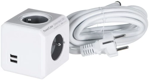 Πολύπριζο Kύβος Allocacoc PowerCube Extended USB E(FR) (3 m) S9118270