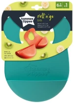 Σαλιάρα Σιλικόνης Tommee Tippee-Roll n' Go - Πράσινο