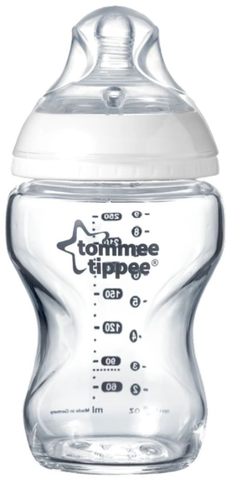 Πλαστικό Μπιμπερό 260ml Μικρής Ροής 0m+ Tommee Tippee-Closer to Nature