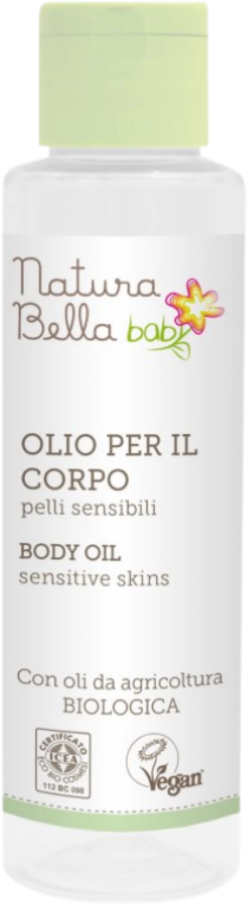 Έλαιο Βρεφικού Μασάζ/Body Oil 100ml Natura Bella