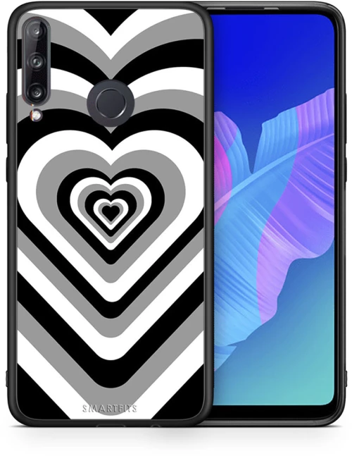 Black Hearts - Huawei P40 Lite E case