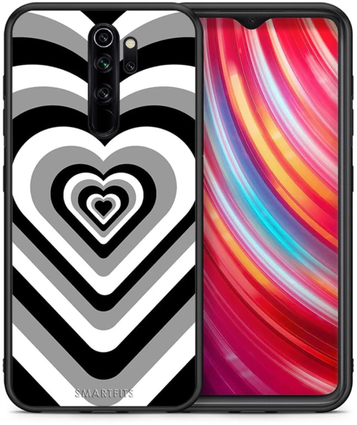 Black Hearts - Xiaomi Redmi Note 8 Pro case