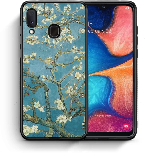 White Blossoms - Samsung Galaxy M20 case