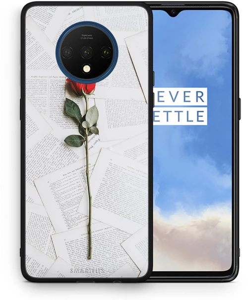 Red Rose - OnePlus 7T θήκη