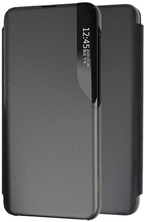 Θήκη Book Ancus Smart Flip για Samsung SM-A245 Galaxy A24 4G TPU Μαύρο