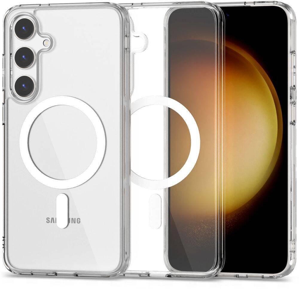 Θήκη TPU Ancus Magnetic Ring για Samsung SM-S926 Galaxy S24+ 5G Διάφανη