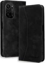 Bodycell Θήκη - Πορτοφόλι Xiaomi Poco F3 - Black (5206015063275)