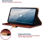 Rosso Element PU Θήκη Πορτοφόλι Xiaomi 12 Pro 5G - Brown (8719246358470)