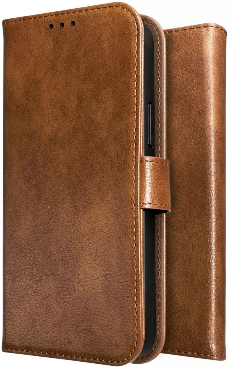 Rosso Element PU Θήκη Πορτοφόλι Xiaomi 12 Pro 5G - Brown (8719246358470)