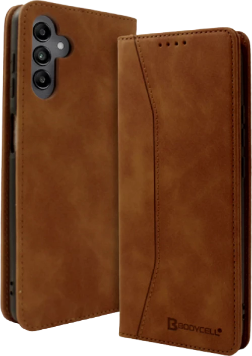 Bodycell Θήκη - Πορτοφόλι Samsung Galaxy A34 - Brown (5206015022272)