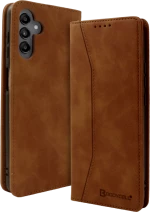 Bodycell Θήκη - Πορτοφόλι Samsung Galaxy A34 - Brown (5206015022272)