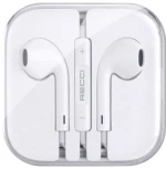 Recci REP-L27 - Ενσύρματα Handsfree Ακουστικά Type-C - White (6955482503744)