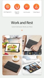 Flip Θήκη - Realme Pad 2 11.5" - Duxducis Domo Series - Black (6934913023365)