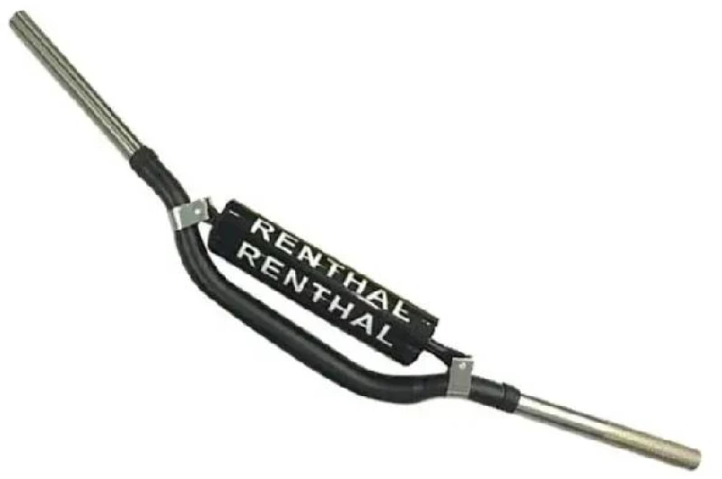 ΤΙΜΟΝΙ ΑΛΟΥΜΙΝΙΟΥ FAT BAR  ΜΕ ΜΠΑΡΑ ΙΣΟΡΡΟΠΙΑΣ RENTHAL 28.6MM ΜΑΥΡΟ