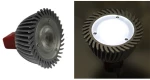 Adeleq Λάμπα Led Ισχύος Mr16 3W 12Vac-Dc 1 Led Dimmable 10° Ψυχρό 6200Κ 13-161309