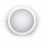 Adeleq Led Χελώνα PC Στρογγυλή Φ172mm 6W 4000K Ip64 Λευκή 21-1720610